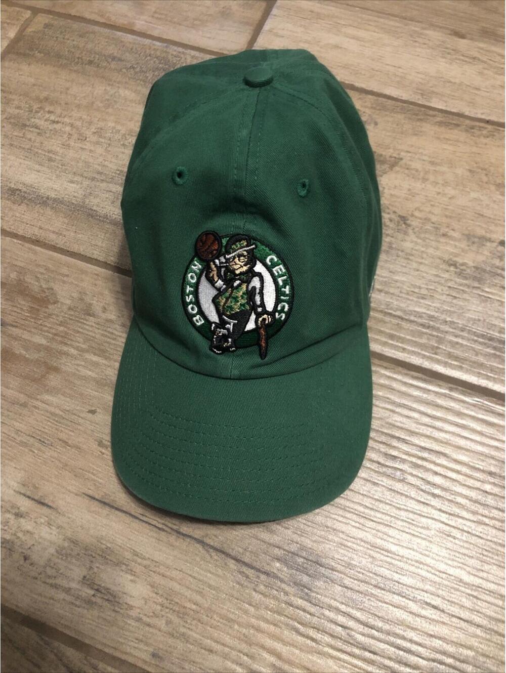 Boston Celtics '47 Brand NBA Basketball Green StrapBack Hat Dad Cap